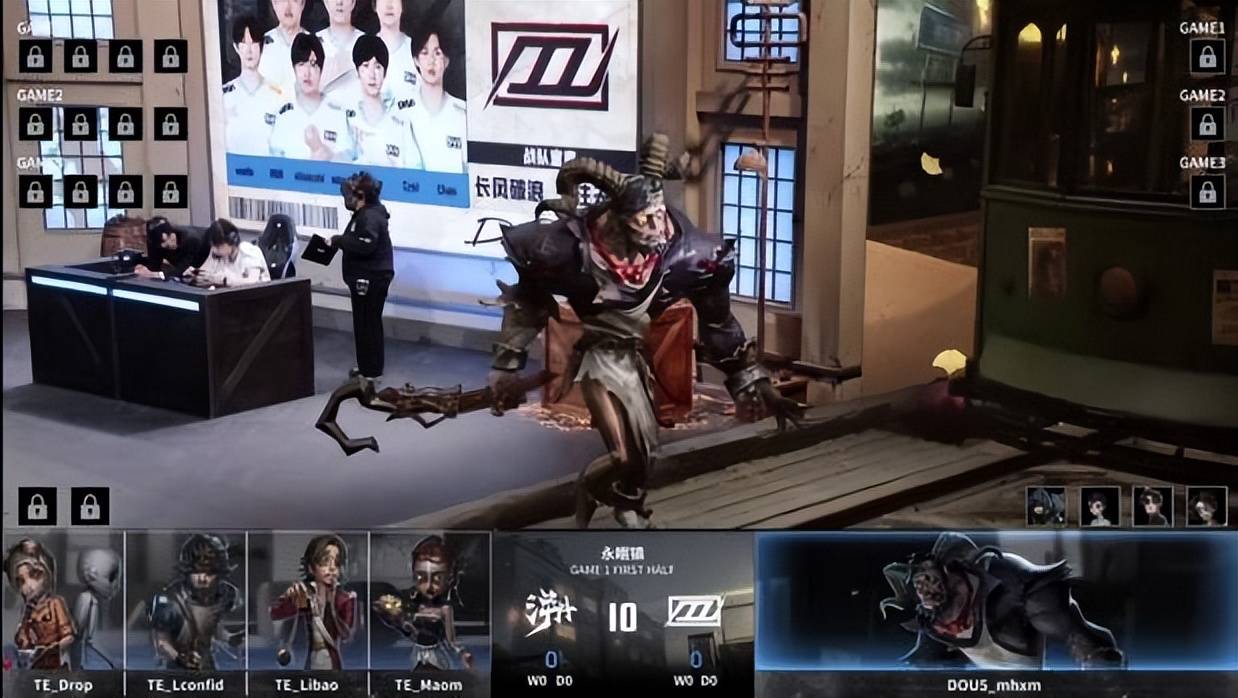 第五人格IVL：TE_Drop昆虫学者天秀操作扭转战局，终结比赛！